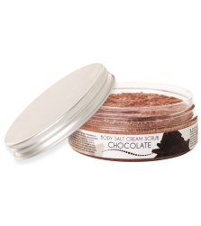 Body salt cream scrub